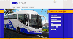 Desktop Screenshot of busbosnia.com